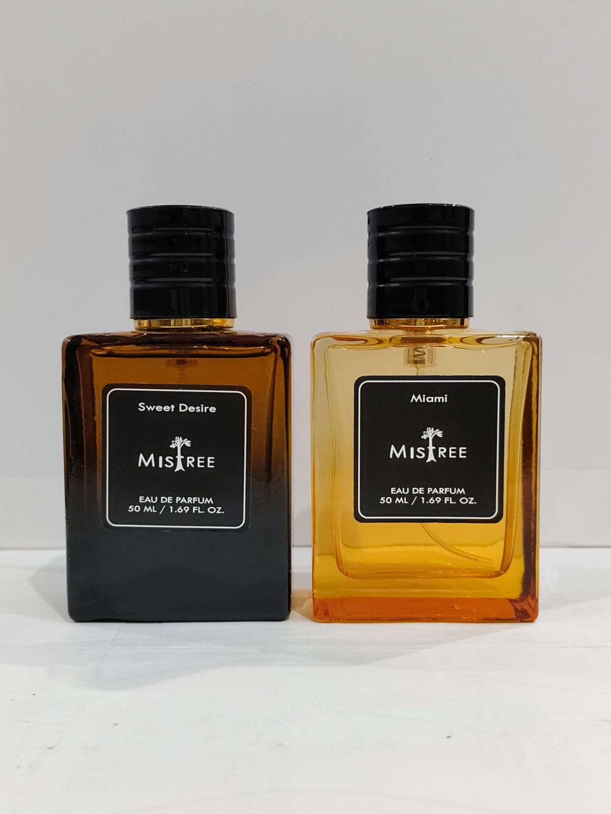 Mistree Luxury Sweet Desire and Miami - Premium Collection for HIM and HER | EDP Spray | Gift Set for Couple | 50 ml Each