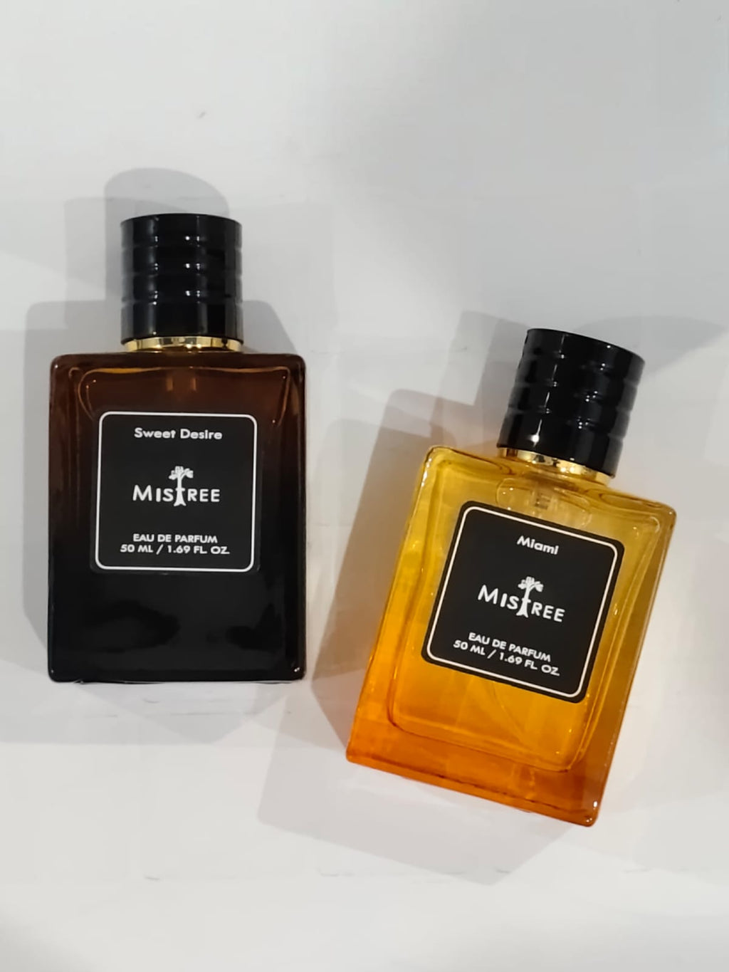Mistree Luxury Sweet Desire and Miami - Premium Collection for HIM and HER | EDP Spray | Gift Set for Couple | 50 ml Each