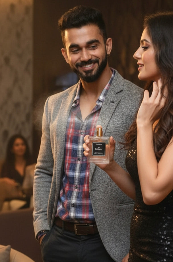 Mistree Luxury White Oud and Sweet Desire - Premium Masculine Collection for HIM | EDP Spray | Gift Set | 50 ml Each