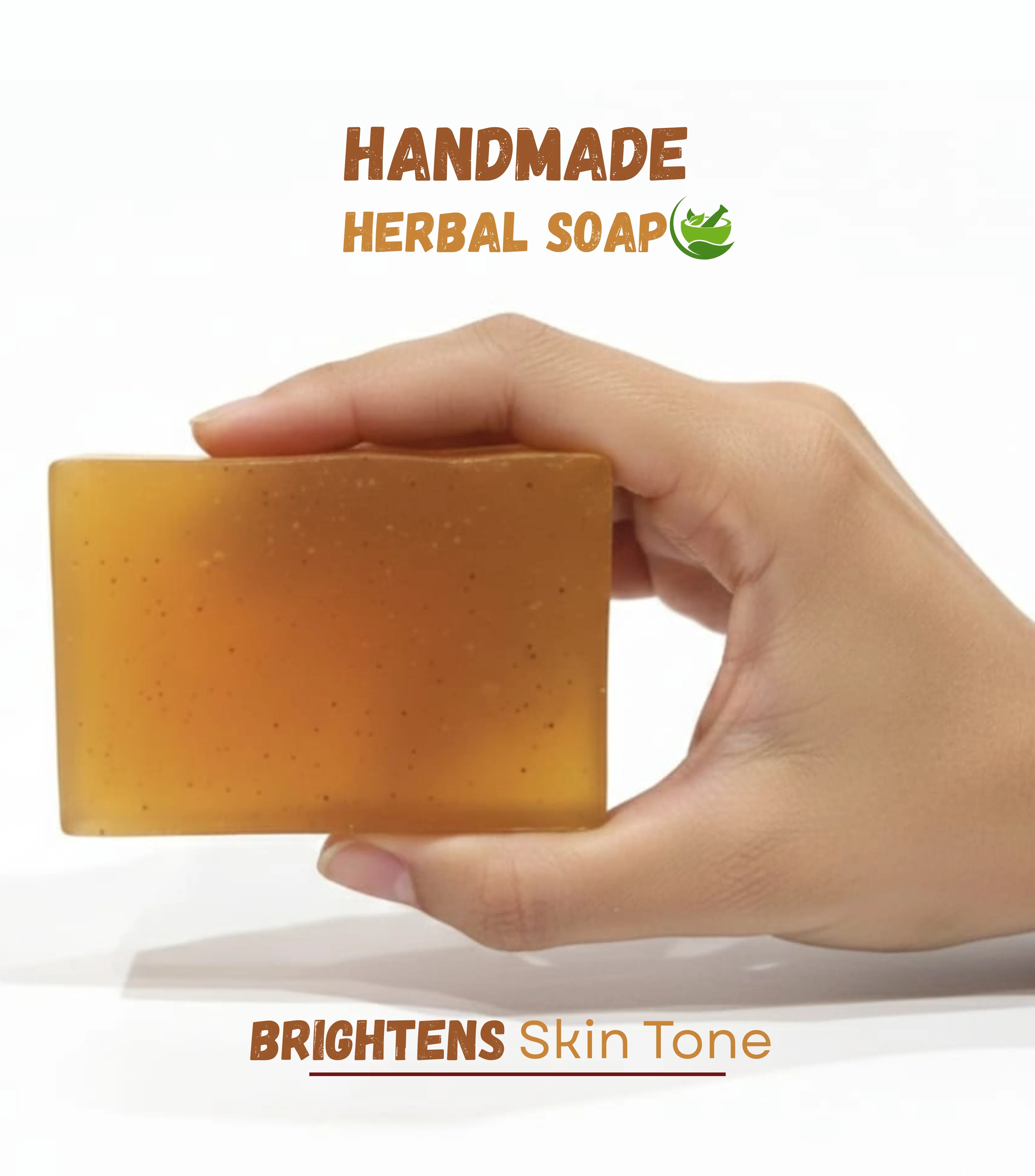 Mistree Organic Handmade Sandalwood Soap – Natural Bath Soap for Acne, Fungal Protection & Skin Brightening | Chemical-Free Herbal Soap (Pack of 3 x 125g)