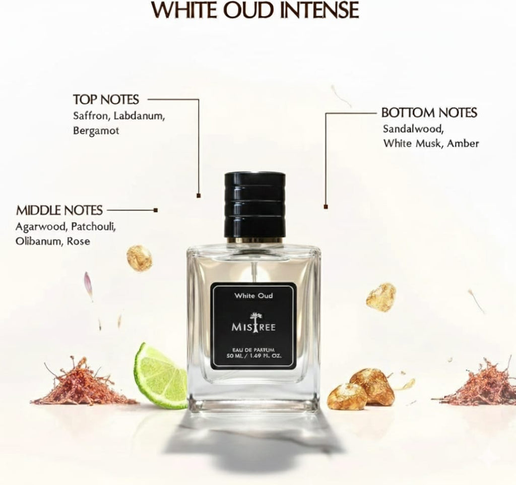 Mistree Luxury White Oud and Miami - Premium Collection for HIM and HER | EDP Spray | Gift Set for Couple | 50 ml Each