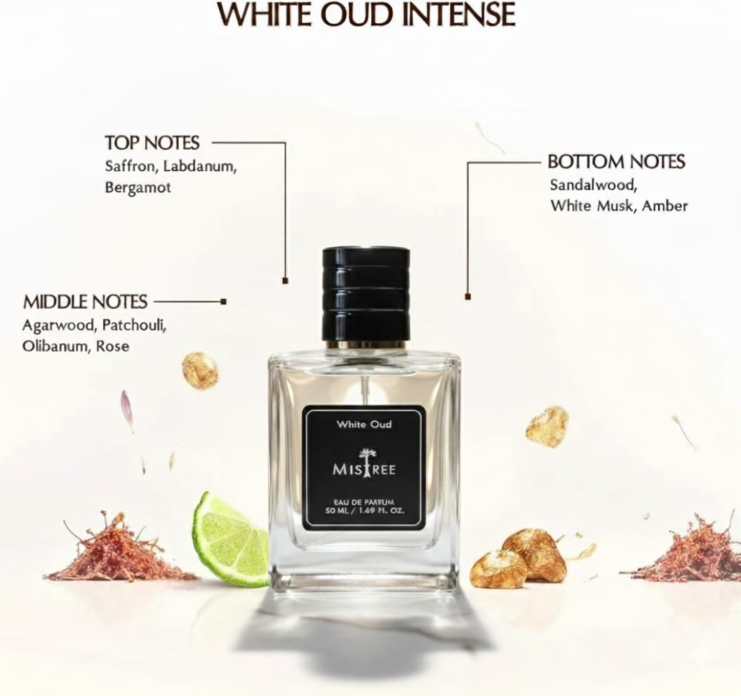 Mistree Luxury White Oud and Miami - Premium Collection for HIM and HER | EDP Spray | Gift Set for Couple | 50 ml Each