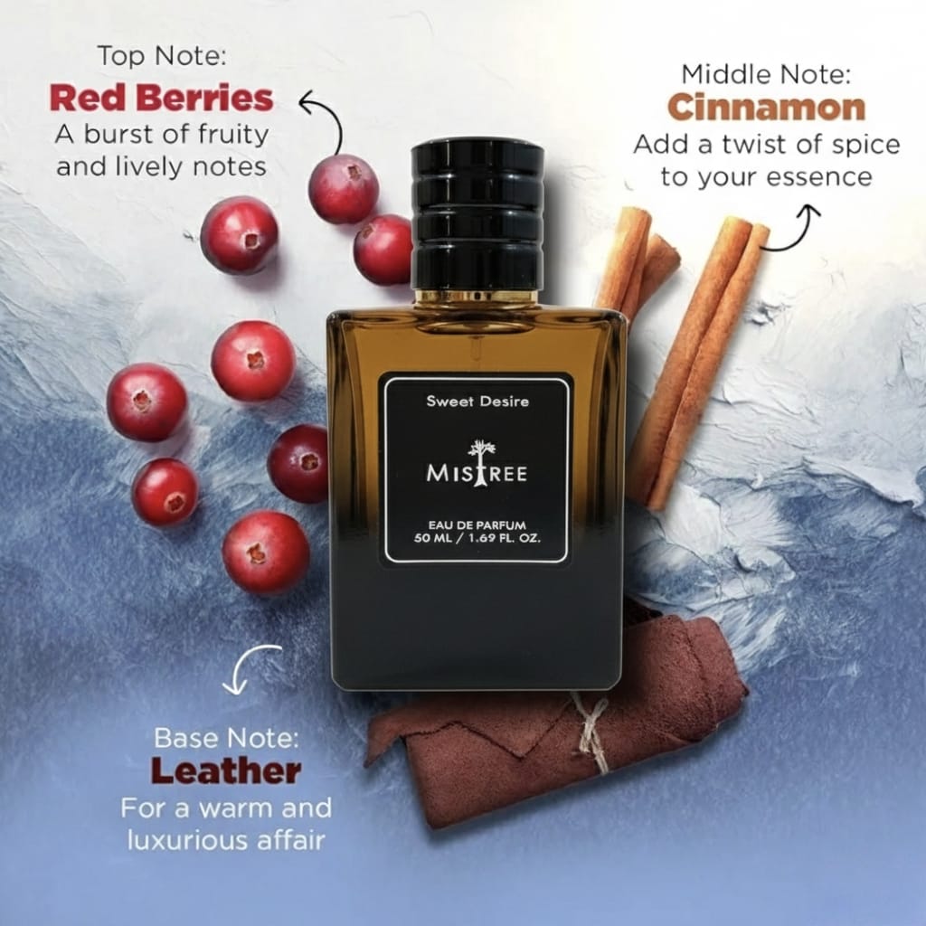 Mistree Luxury Sweet Desire and Miami - Premium Collection for HIM and HER | EDP Spray | Gift Set for Couple | 50 ml Each